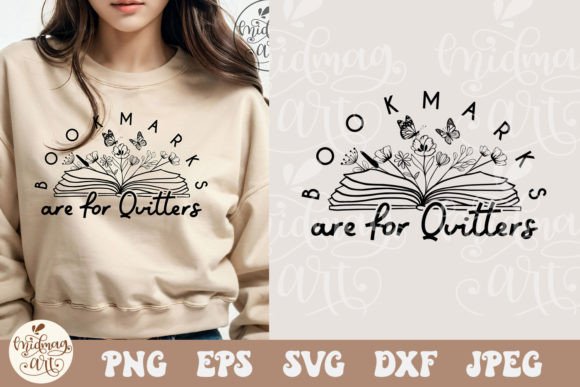 Bookmarks Are for Quitters SVG PNG Graphics