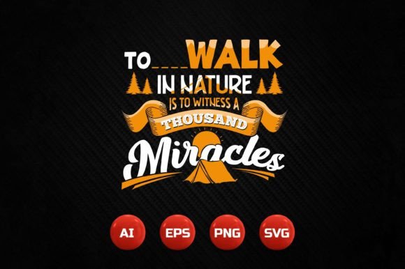 Camping T-shirt Design 66