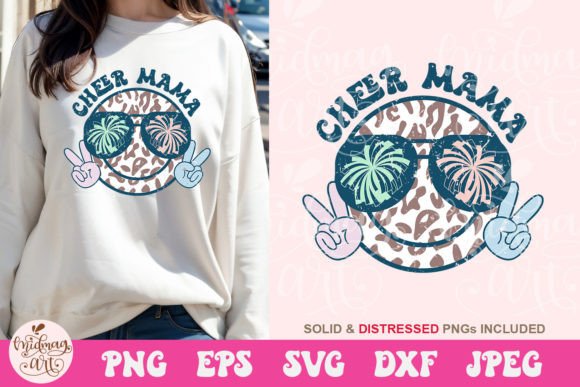 Cheer Mama SVG: Graphics for T-Shirt Designs