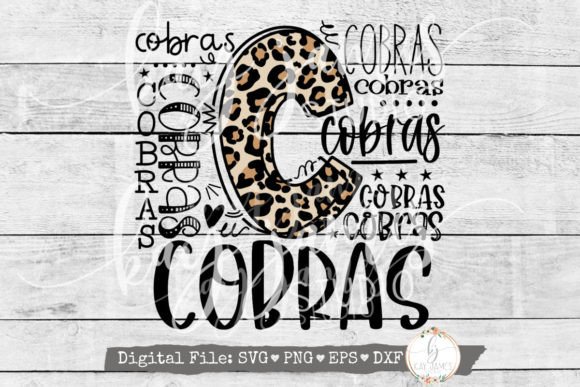 Cobras Mascot SVG Sublimation PNG