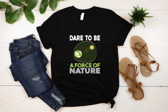 Earth Day T-shirt Design 14: Graphics & Print Templates