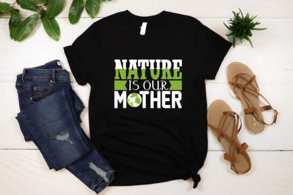 Earth Day T-shirt Design 9: Graphics & Print Templates
