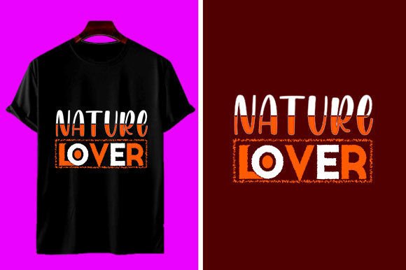 Heart T-Shirt Design, Nature Lover Graphics