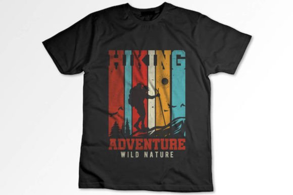 Hiking Adventure Wild Nature Graphics