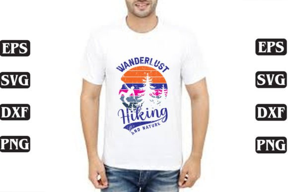 Hiking Svg Degain, Wanderlust Hiking and Graphics