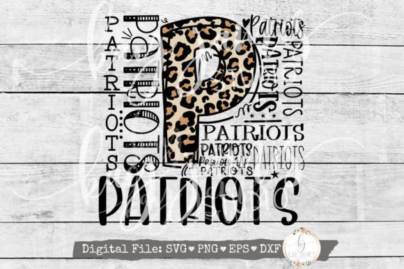 Patriots Mascot SVG Sublimation PNG