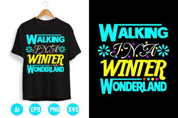 Winter T-shirt Design 6: Graphics for Seasonal Selling